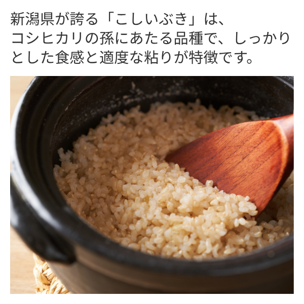 新潟県長岡産】特別栽培こしいぶき 玄米30kg | JAえちご中越公式